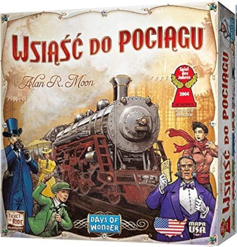 Days of Wonder Brettspiel Einsteigen Zug: USA - 2-5 Spieler, Ab 8 Jahren von Days of Wonder