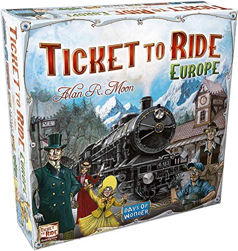 DAYS OF WONDER Ticket to Ride – Europa von Ticket to Ride