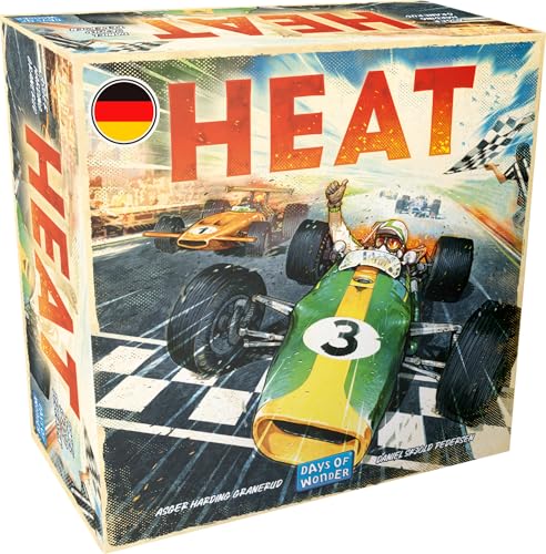 Days of Wonder, Heat, Grundspiel, Kennerspiel, Rennspiel, 1-6 Spieler, Ab 10+ Jahren, 60 Minuten, Deutsch Days of Wonder, Heat, Grundspiel, Kennerspiel, Rennspiel, 1-6 Spieler, Ab 10+ Jahren, 60 Minuten, Deutsch von Days of Wonder