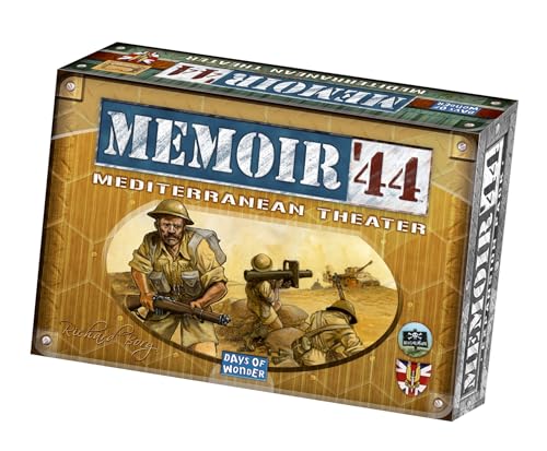 Days of Wonder , Memoir '44 Mediterranean Theatre Expansion , Board Game , Ages 8+ , 2 Players , 30-60 Minutes Playing Time Days of Wonder , Memoir '44 Mediterranean Theatre Expansion , Board Game , Ages 8+ , 2 Players , 30-60 Minutes Playing Time von Days of Wonder