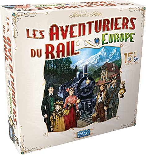 Jeu - Les Aventuriers du Rail : Europa (15eme Anniversaire) von Days of Wonder