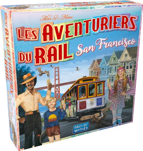 Les aventuriers du rail Abenteurer der Schiene - San Francisco von Days of Wonder