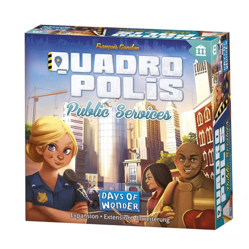 Public Services - Quadropolis Expansion - English von Days of Wonder