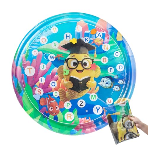 Dayysiuy Babys Wassermatte - Aufblasbare Sensor Spielmatte | Aktivitätsspielzeug Mit Meerestieren Für Drinnen Spieltreffs Zuhause Lernen Kinderbetreuung Dayysiuy Babys Wassermatte - Aufblasbare Sensor Spielmatte | Aktivitätsspielzeug Mit Meerestieren Für Drinnen Spieltreffs Zuhause Lernen Kinderbetreuung von Dayysiuy