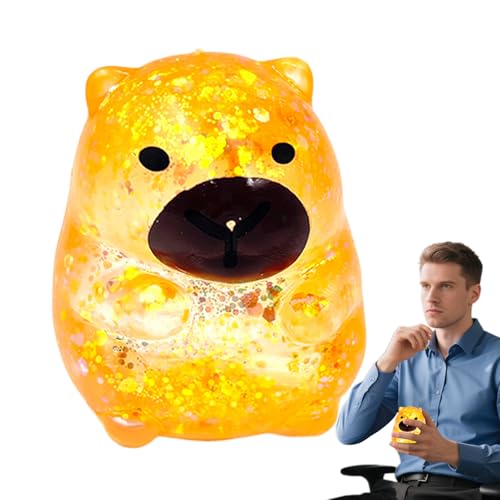 Dayysiuy Drückspielzeug Für Kinder,Capybara Gummi Quetschfigur | Superweiche Knetfiguren Für Unterwegs Geschäftsreisen Zuhause & Schule Dayysiuy Drückspielzeug Für Kinder,Capybara Gummi Quetschfigur | Superweiche Knetfiguren Für Unterwegs Geschäftsreisen Zuhause & Schule von Dayysiuy