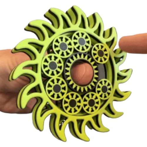 Dayysiuy Fidget Spielzeug Spinner,Beruhigungsspielzeug Für Jugendliche - Tragbarer Anti-Stress-Für Unterwegs Schule Outdoor Reisen Geburtstag Geschenkideen Valentinstag von Dayysiuy