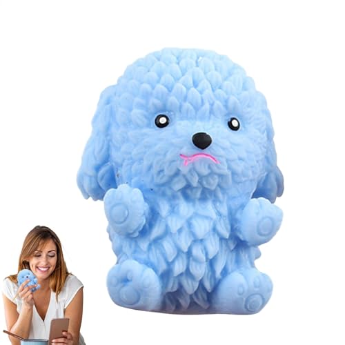 Dayysiuy Hunde -Squeeze -Spielzeug, Squeeze Toy Dog,Niedliche Stressabbau Simulation Cartoon Sensorischer Welpe | Antistress -Spielzeug, Partyzubehör, Tierspiele Bildung für Kinder, Hundeliebhaber, von Dayysiuy