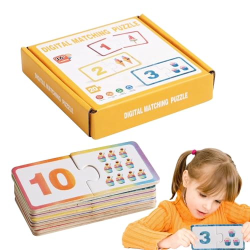 Dayysiuy Kinderspiel Memory - Holzspielzeug Lernspiel Vorschule - Strategisches Zahlen Farben Zuordnungsspiel Ab 3 Jahre Geburtstag Reise Camping Classroom Geschenk Dayysiuy Kinderspiel Memory - Holzspielzeug Lernspiel Vorschule - Strategisches Zahlen Farben Zuordnungsspiel Ab 3 Jahre Geburtstag Reise Camping Classroom Geschenk von Dayysiuy