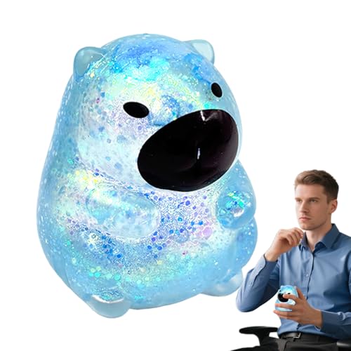 Dayysiuy Quetsch Spielzeug Zur Fidgettherapie,Gummi Capybara Quetschfigur - Schreibtisch-Deko Drücktoy Für Mädchen Freunde Geschwister Dayysiuy Quetsch Spielzeug Zur Fidgettherapie,Gummi Capybara Quetschfigur - Schreibtisch-Deko Drücktoy Für Mädchen Freunde Geschwister von Dayysiuy
