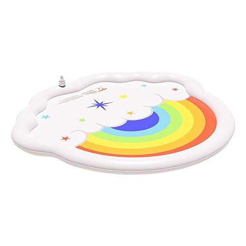 Dayysiuy Wassermatte Für Draußen, PVC Wasserspielmatte Für Kleinkinder, Interaktives Rutschfestes Wasserspiel Für Garten Rasen Pool Mit Tragbarem Design Dayysiuy Wassermatte Für Draußen, PVC Wasserspielmatte Für Kleinkinder, Interaktives Rutschfestes Wasserspiel Für Garten Rasen Pool Mit Tragbarem Design von Dayysiuy