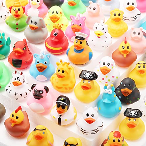Dazarey 25 Stück Gummi Badeenten,Bunt Gummi Enten Schwimmer,Niedlich Gummienten Kinder,5cm Badeente,Quietscheente Badewannenspielzeug für Babypartys Geburtstags Partyartikel Strand und im Pool Dazarey 25 Stück Gummi Badeenten,Bunt Gummi Enten Schwimmer,Niedlich Gummienten Kinder,5cm Badeente,Quietscheente Badewannenspielzeug für Babypartys Geburtstags Partyartikel Strand und im Pool von Dazarey