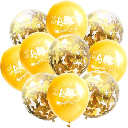 DazzJoy 10 Stück Lila Luftballons (Gelb) von Dazzjoy