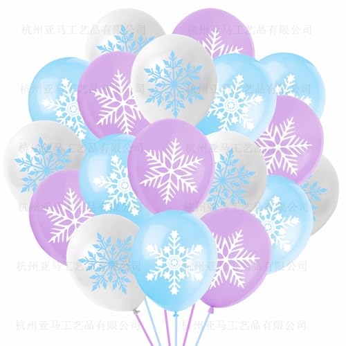 DazzJoy 18 Stück Frozen Luftballon Geburtstag von Dazzjoy