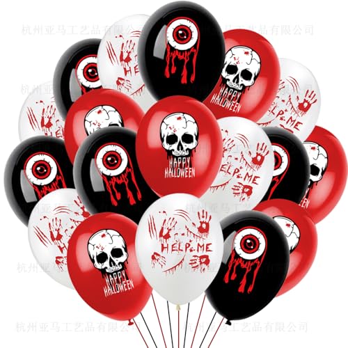 DazzJoy 18 Stück Halloween Ballons von Dazzjoy