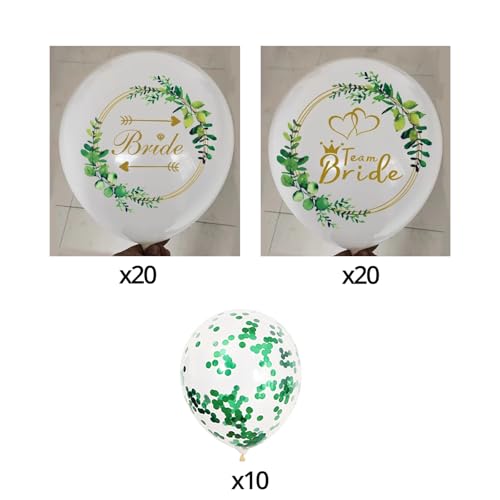 DazzJoy 50 Stück Bride to Be Ballon, Bride to Be Deko Luftballons, Junggesellenabschied Frauen Ballons, Hochzeitsdeko Helium Ballons für Bachelorette Party Deko, Hochzeit Deko, JGA Accessoires DazzJoy 50 Stück Bride to Be Ballon, Bride to Be Deko Luftballons, Junggesellenabschied Frauen Ballons, Hochzeitsdeko Helium Ballons für Bachelorette Party Deko, Hochzeit Deko, JGA Accessoires von Dazzjoy