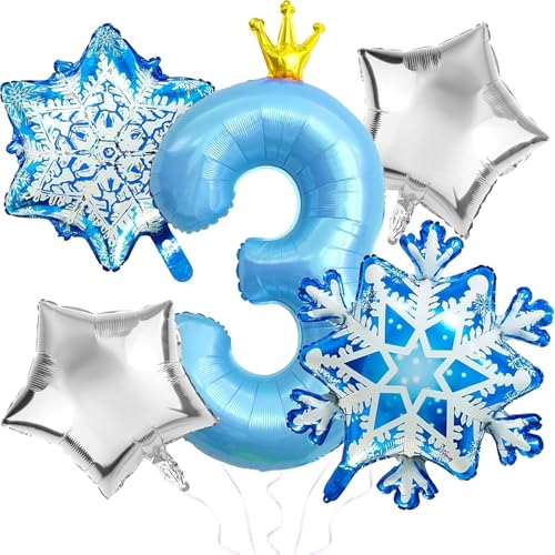 DazzJoy Geburtstagsdeko 3 Jahre Mädchen mit Frozen Folienballon, Luftballon Deko 3. Geburtstag Mädchen Junge, Luftballons Geburtstag 3 Jahre Mädchen, Blau Zahlen Ballon 3 DazzJoy Geburtstagsdeko 3 Jahre Mädchen mit Frozen Folienballon, Luftballon Deko 3. Geburtstag Mädchen Junge, Luftballons Geburtstag 3 Jahre Mädchen, Blau Zahlen Ballon 3 von Dazzjoy