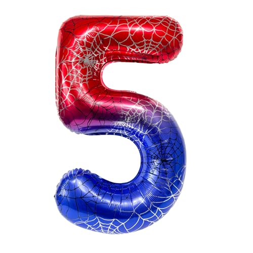 DazzJoy Spider Geburtstagsdeko 5 Jahre Junge von Dazzjoy