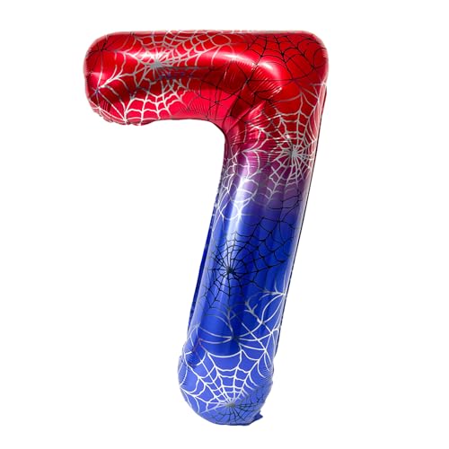 DazzJoy Spider Geburtstagsdeko 7 Jahre Junge von Dazzjoy