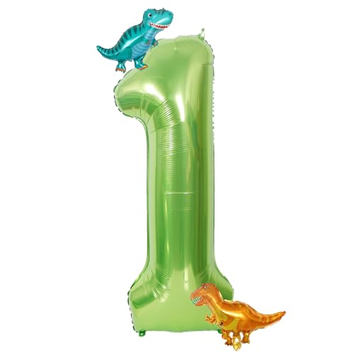 Dino Zahlen Luftballon 1. Geburtstag,40 Zoll Grün Zahlenballon 1 mit Dino Folienballon, Geburtstagsdeko 1 Jahre Junge Mädchen, Dino Zahlen Helium Ballon 1, Ballons 1 für Geburtstag Jubiläum Party Deko Dino Zahlen Luftballon 1. Geburtstag,40 Zoll Grün Zahlenballon 1 mit Dino Folienballon, Geburtstagsdeko 1 Jahre Junge Mädchen, Dino Zahlen Helium Ballon 1, Ballons 1 für Geburtstag Jubiläum Party Deko von Dazzjoy