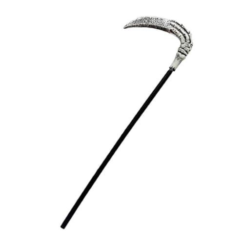 Dbvnnsy 1pc Halloween Kostüme Teufel Scythe, Gabel kniffliges Spielzeug Grim Reaper Kostüm, Halloween Requisiten abnehmbare Party Halloween Toys Cosplay -Accessoire für Kinder und Erwachsene (Sichel) Dbvnnsy 1pc Halloween Kostüme Teufel Scythe, Gabel kniffliges Spielzeug Grim Reaper Kostüm, Halloween Requisiten abnehmbare Party Halloween Toys Cosplay -Accessoire für Kinder und Erwachsene (Sichel) von Dbvnnsy