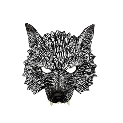 Dbvnnsy 3D -Werwolf -Wolf -Maske Halbgesicht, realistische Cosplay -Maskerade -Maske für Halloween -Party, Kostüm- und Horror -Requisiten Dbvnnsy 3D -Werwolf -Wolf -Maske Halbgesicht, realistische Cosplay -Maskerade -Maske für Halloween -Party, Kostüm- und Horror -Requisiten von Dbvnnsy