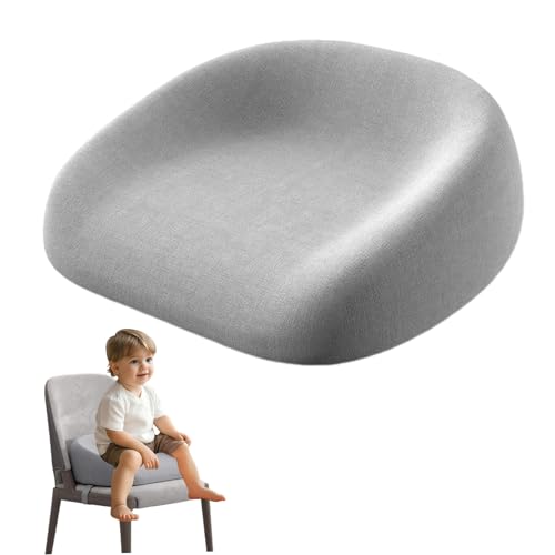 Dbvnnsy Kleinkind-Booster-Sitz mit verstellbaren Sicherheitsgürteln, quadratische Nicht rutschbare Kinder-Kinder-Booster-Kissen für Esstisch, Zuhause, Küche, Restaurants und Theater, Grau Dbvnnsy Kleinkind-Booster-Sitz mit verstellbaren Sicherheitsgürteln, quadratische Nicht rutschbare Kinder-Kinder-Booster-Kissen für Esstisch, Zuhause, Küche, Restaurants und Theater, Grau von Dbvnnsy