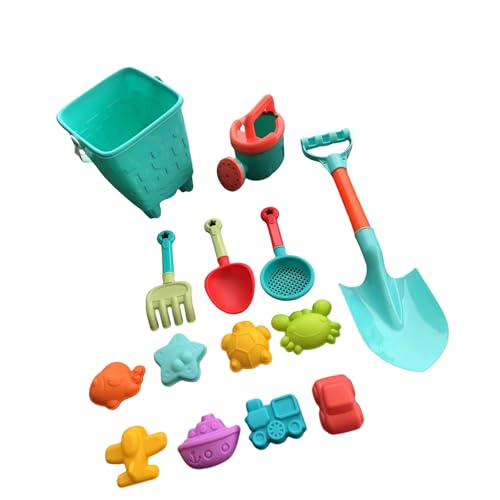 Dcaknri 14/16pcs Sandset Spielzeug Für Jungen Und Mädchen Mit Strandschaufel Töpfen Schaufel Rakes Und Fischformen Sandbecherspielzeug Dcaknri 14/16pcs Sandset Spielzeug Für Jungen Und Mädchen Mit Strandschaufel Töpfen Schaufel Rakes Und Fischformen Sandbecherspielzeug von Dcaknri