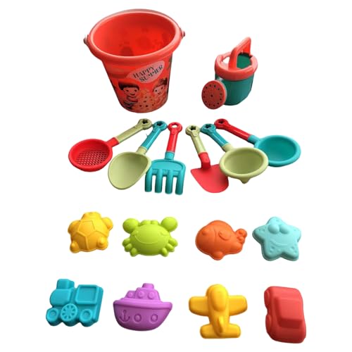 Dcaknri 14/16pcs Sandset Spielzeug Für Jungen Und Mädchen Mit Strandschaufel Töpfen Schaufel Rakes Und Fischformen Sandbecherspielzeug Dcaknri 14/16pcs Sandset Spielzeug Für Jungen Und Mädchen Mit Strandschaufel Töpfen Schaufel Rakes Und Fischformen Sandbecherspielzeug von Dcaknri