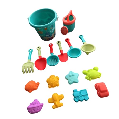 Dcaknri 14/16pcs Sandset Spielzeug Für Jungen Und Mädchen Mit Strandschaufel Töpfen Schaufel Rakes Und Fischformen Sandbecherspielzeug Dcaknri 14/16pcs Sandset Spielzeug Für Jungen Und Mädchen Mit Strandschaufel Töpfen Schaufel Rakes Und Fischformen Sandbecherspielzeug von Dcaknri