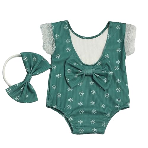 Dcaknri 2pcs Babyfoto Outfit Für Party Neugeborene Weihnachtsfoto Kostüm Bowknot Stirnband Overalls Urlaub Fotografie Anzug Dcaknri 2pcs Babyfoto Outfit Für Party Neugeborene Weihnachtsfoto Kostüm Bowknot Stirnband Overalls Urlaub Fotografie Anzug von Dcaknri