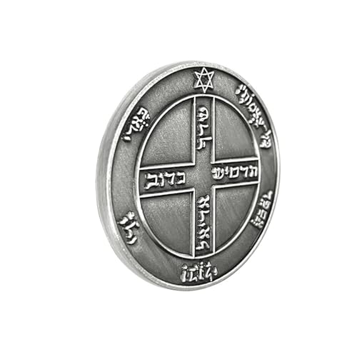 Dcaknri Antiquitätenstil Legierungen König Solomon Jupiters Versiegelung Von Münzen Für Meditationen Spiritueller Schutz Und Vermögen Anziehung Mystische Talismanen Münze Dcaknri Antiquitätenstil Legierungen König Solomon Jupiters Versiegelung Von Münzen Für Meditationen Spiritueller Schutz Und Vermögen Anziehung Mystische Talismanen Münze von Dcaknri