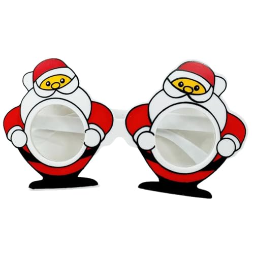 Dcaknri Einzigartige Urlaubsbrille für Weihnachtsfeiern, lustige Cartoon-Weihnachtsmann-Brille, Rahmen, Urlaub, Party, Kostüm, Brillen, Requisiten Dcaknri Einzigartige Urlaubsbrille für Weihnachtsfeiern, lustige Cartoon-Weihnachtsmann-Brille, Rahmen, Urlaub, Party, Kostüm, Brillen, Requisiten von Dcaknri
