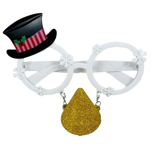 Dcaknri Einzigartige Urlaubsbrille für Weihnachtsfeiern, lustige Cartoon-Weihnachtsmann-Brille, Rahmen, Urlaub, Party, Kostüm, Brillen, Requisiten Dcaknri Einzigartige Urlaubsbrille für Weihnachtsfeiern, lustige Cartoon-Weihnachtsmann-Brille, Rahmen, Urlaub, Party, Kostüm, Brillen, Requisiten von Dcaknri