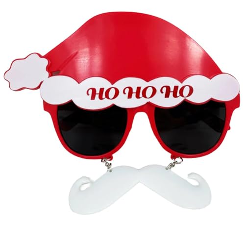 Dcaknri Einzigartige Urlaubsbrille für Weihnachtsfeiern, lustige Cartoon-Weihnachtsmann-Brille, Rahmen, Urlaub, Party, Kostüm, Brillen, Requisiten Dcaknri Einzigartige Urlaubsbrille für Weihnachtsfeiern, lustige Cartoon-Weihnachtsmann-Brille, Rahmen, Urlaub, Party, Kostüm, Brillen, Requisiten von Dcaknri