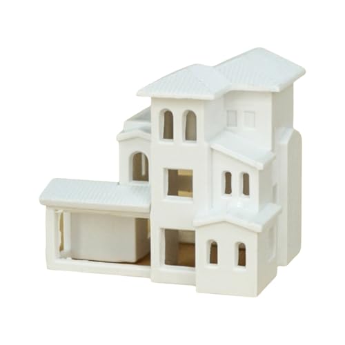 Dcaknri N Maßstab 1:500 Villen Gebäude Zusammenbau Modell Outland Realismen Szene Sand Tisch Gebäude Modell für DIY Sprays Malerei Outland für Sandtisch von Dcaknri