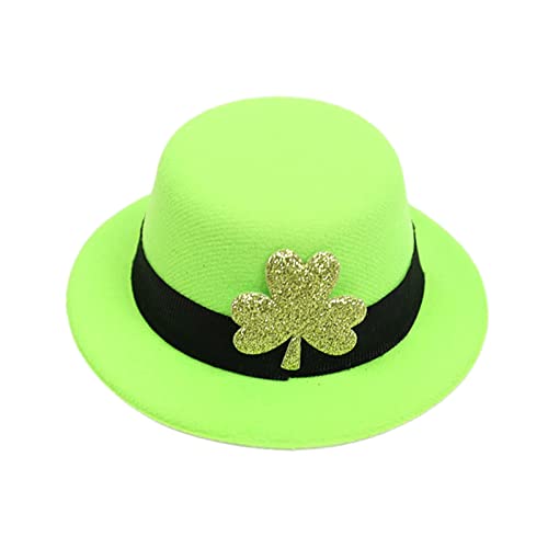 Dcaknri Patrick's Day Kopfschmuck, dekorative Haarnadel, Party-Hut, Haarspange für irisches Festival, Kostüm, Cosplay, Requisiten, Zubehör Dcaknri Patrick's Day Kopfschmuck, dekorative Haarnadel, Party-Hut, Haarspange für irisches Festival, Kostüm, Cosplay, Requisiten, Zubehör von Dcaknri