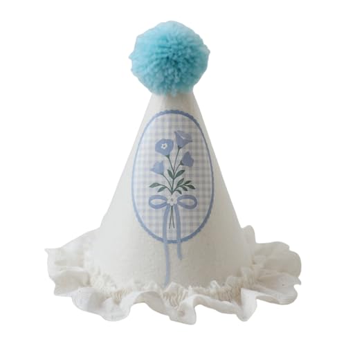 Dcaknri Spitzenhut Anpassung Geburtstagsfeier Ente/Blumenmuster Doppelte Spitze Und Dekoration Festival Und Pompoms Dcaknri Spitzenhut Anpassung Geburtstagsfeier Ente/Blumenmuster Doppelte Spitze Und Dekoration Festival Und Pompoms von Dcaknri