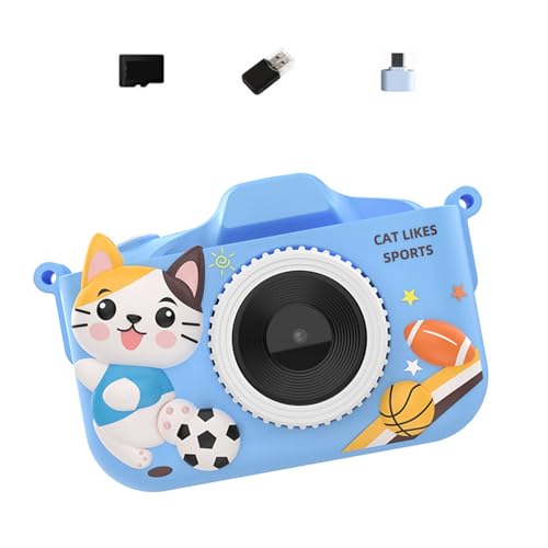 Doppel Objektiv Kids Camera 32G Kartenleser Adapter Video Auto Fokussierung Bildungsspielzeug Lernspiele Design Für Kinder Kinderkamera Mit Spielen von Dcaknri