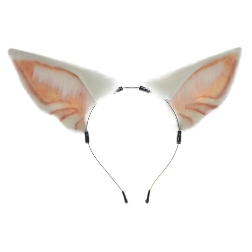 Dcfbkl Tierohr-Stirnband, Cosplay-Kostüm, Haarreif, Party-Kopfschmuck, Maskeraden, Kopfschmuck, Mädchen, Animationszubehör, Halloween-Kostüm Dcfbkl Tierohr-Stirnband, Cosplay-Kostüm, Haarreif, Party-Kopfschmuck, Maskeraden, Kopfschmuck, Mädchen, Animationszubehör, Halloween-Kostüm von Dcfbkl