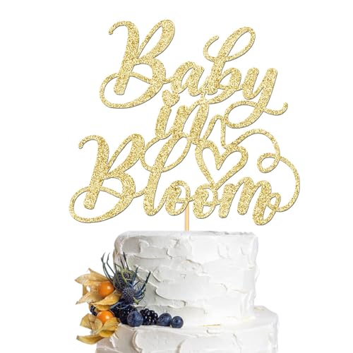 Dcokska Baby in Bloom Tortenaufsatz, Babyparty, Geschlecht offenbart besondere Ereignisse, Party-Kuchendekoration, Gastgeschenke, Willkommens-Baby-Dinner-Party, Dcokska Baby in Bloom Tortenaufsatz, Babyparty, Geschlecht offenbart besondere Ereignisse, Party-Kuchendekoration, Gastgeschenke, Willkommens-Baby-Dinner-Party, von Dcokska