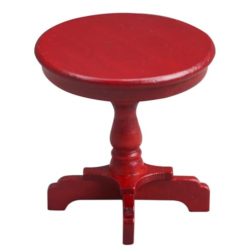 1:12 Miniaturmöbel Holz Runder Beistelltisch Vintage Puppenhäuser Minis Möbel Puppenhäuser Dekorationen Zubehör Puppenhäuser Wohnzimmer Szene Dekorationen 1:12 Miniaturmöbel Holz Runder Beistelltisch Vintage Puppenhäuser Minis Möbel Puppenhäuser Dekorationen Zubehör Puppenhäuser Wohnzimmer Szene Dekorationen von Ddujbtp