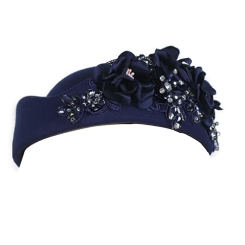 Ddujbtp 1. Britisch inspirierter bestickter Hut, verstellbar, Unisex-Design, Schmuckstein-Details, leicht, 11 Farben, Unisex mit Schmucksteinen Ddujbtp 1. Britisch inspirierter bestickter Hut, verstellbar, Unisex-Design, Schmuckstein-Details, leicht, 11 Farben, Unisex mit Schmucksteinen von Ddujbtp