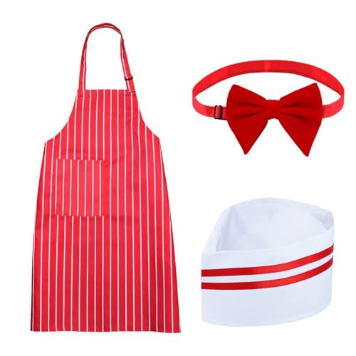 Ddujbtp Kellnerin-Kostüm, 1950er-Jahre-Kostüm, für Erwachsene, Kellner-Kostüm, Karneval, Hot Dogs, Limonaden, Jerk, Kostüm, Halloween, Cosplay-Kostüm, 3-teilig Ddujbtp Kellnerin-Kostüm, 1950er-Jahre-Kostüm, für Erwachsene, Kellner-Kostüm, Karneval, Hot Dogs, Limonaden, Jerk, Kostüm, Halloween, Cosplay-Kostüm, 3-teilig von Ddujbtp