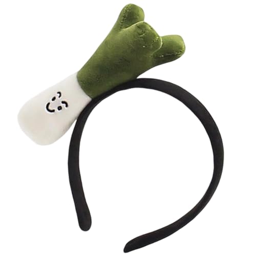 Ddujbtp Lustige Gemüseform Haarband Cartoon Chili Leek Design Softes Haar Accessoire Für Cosplay Party Celebration Props Party Kostüm Haar Accessoire von Ddujbtp