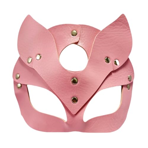 Ddujbtp Modische Schwarze Katzenmomen Cosplay Accessoire Lüftete PU Ledermaske Für Themenpartys Kostüme Premium PU Leder Party Maske Für Frauen Ddujbtp Modische Schwarze Katzenmomen Cosplay Accessoire Lüftete PU Ledermaske Für Themenpartys Kostüme Premium PU Leder Party Maske Für Frauen von Ddujbtp