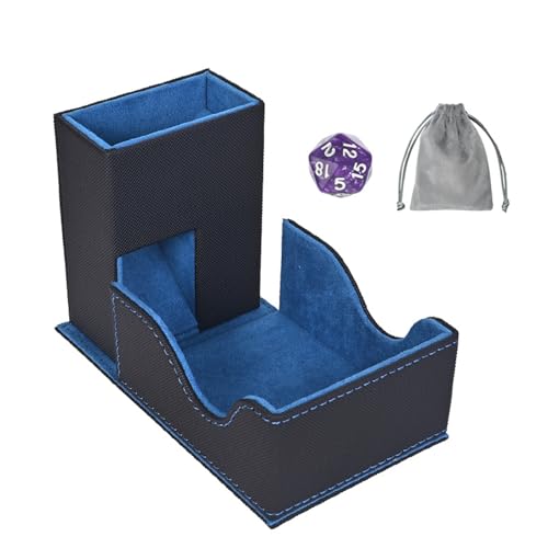 Ddujbtp Multifunktionale Faltbare Würfel Rollturm Wasserbeständiges Materialien Für Organisierte Gaming Setup Reisefreundliche Dices Tably von Ddujbtp