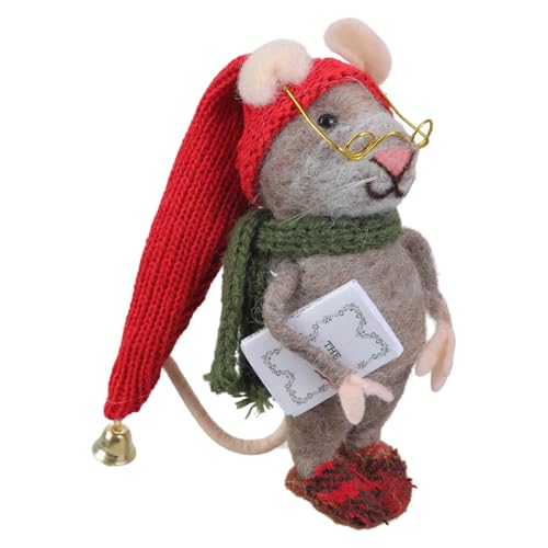 Ddujbtp Nadel Filzmodel Model Weihnachten Cartoon Wolle Felted Mäuse Miniatur Figur Dolls Für Heimdekoration Oder Themenpartys Filmcharakter Ornament Ddujbtp Nadel Filzmodel Model Weihnachten Cartoon Wolle Felted Mäuse Miniatur Figur Dolls Für Heimdekoration Oder Themenpartys Filmcharakter Ornament von Ddujbtp