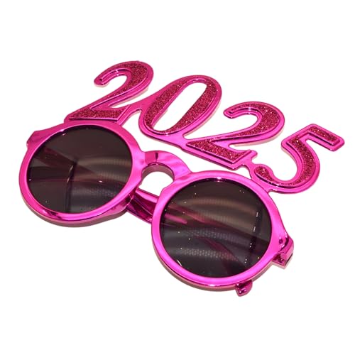 Ddujbtp Neujahrsbrille 2025, glitzernde Brille, Foto-Requisiten für Teenager, Erwachsene, Neujahrsparty, Feier, Foto-Requisiten, festliche Brillen Ddujbtp Neujahrsbrille 2025, glitzernde Brille, Foto-Requisiten für Teenager, Erwachsene, Neujahrsparty, Feier, Foto-Requisiten, festliche Brillen von Ddujbtp