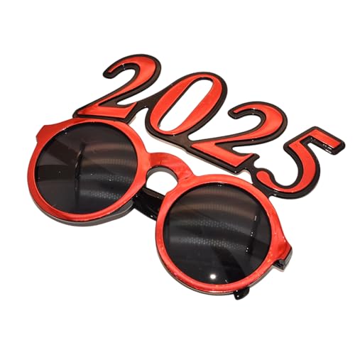 Ddujbtp Neujahrsbrille 2025, glitzernde Brille, Foto-Requisiten für Teenager, Erwachsene, Neujahrsparty, Feier, Foto-Requisiten, festliche Brillen Ddujbtp Neujahrsbrille 2025, glitzernde Brille, Foto-Requisiten für Teenager, Erwachsene, Neujahrsparty, Feier, Foto-Requisiten, festliche Brillen von Ddujbtp