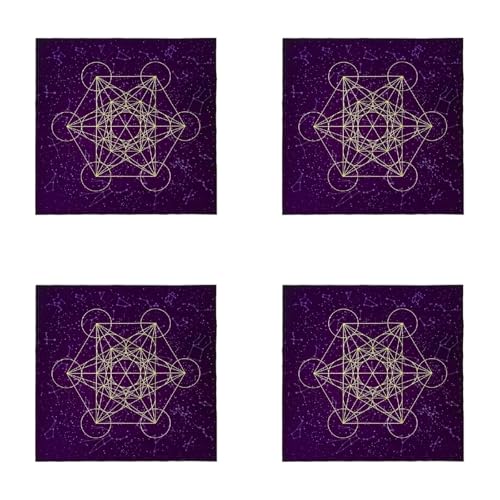 Ddujbtp Stoff Tarot Kartentisch Serviette Flanell Tarots Wahrscheinlichkeit Astrologie Astrologie Brettspiel Tarot Tischdecke Wandteppiche Witch Läufer Hexen Tücher Spiritueller Hexen Läufer von Ddujbtp
